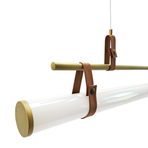 40W pilkas linijinis LED šviestuvas LORA_4_STRAP_4000K