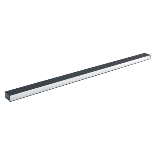 60W black linear LED luminaire with PIR sensor LOTA100_SENS