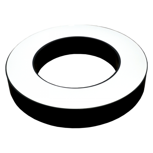 30W black, round LED luminaire MEKA