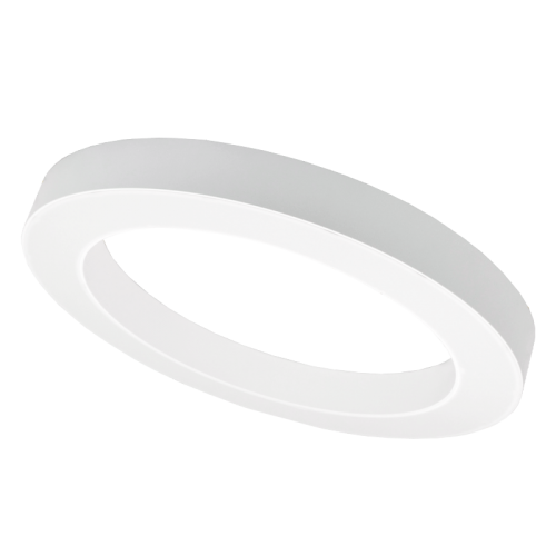48W white, round LED luminaire MEKA