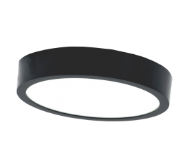 MODENA ROUND BLACK SURFACE LED PANEL  