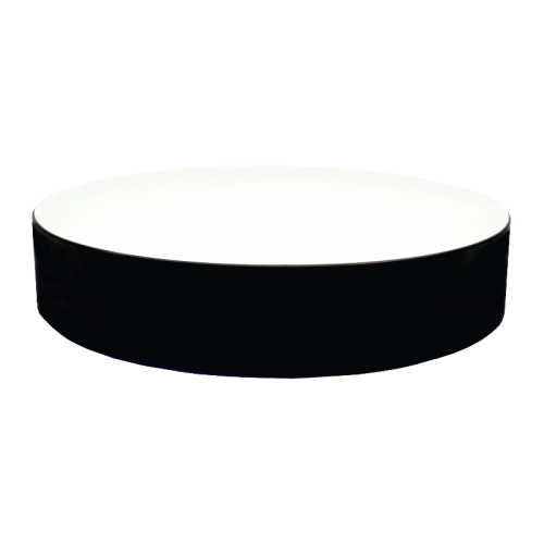 40W black, round LED luminaire MORA_0-10V 