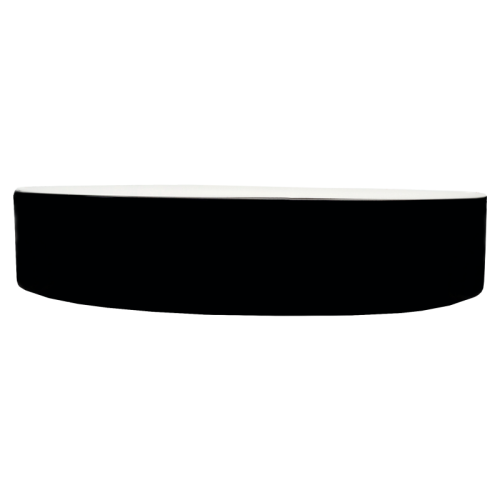 40W black, round LED luminaire MORA_0-10V 