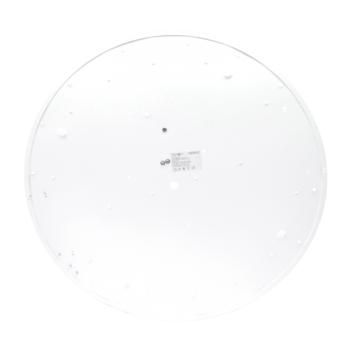 60W white, round LED luminaire MORA