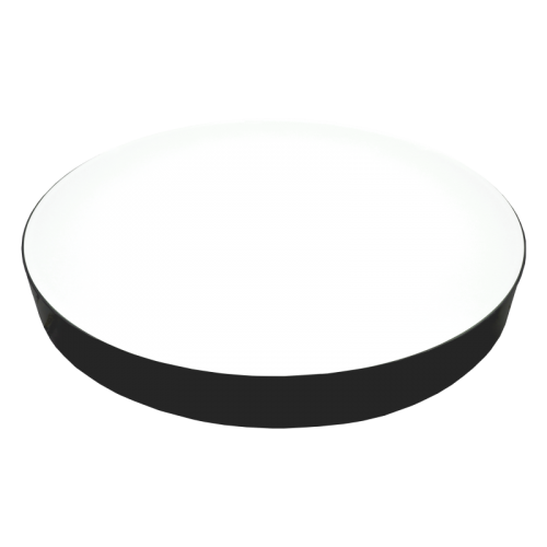 70W black, round LED luminaire MORA_0-10V