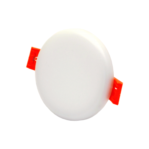 6W apvali, įmontuojama LED panelė ROSA