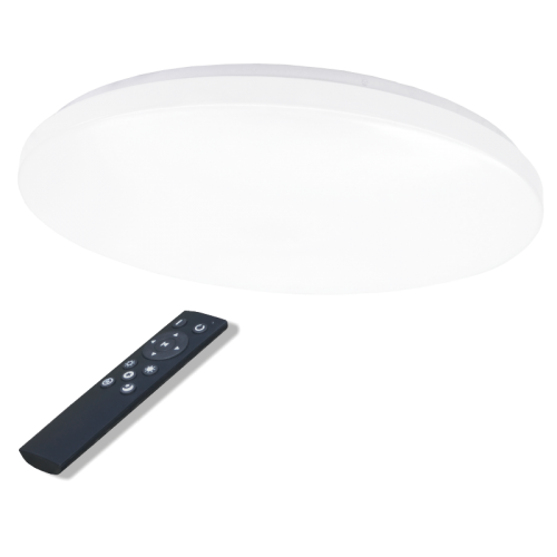 2x48W LED round ceiling luminaire SOPOT