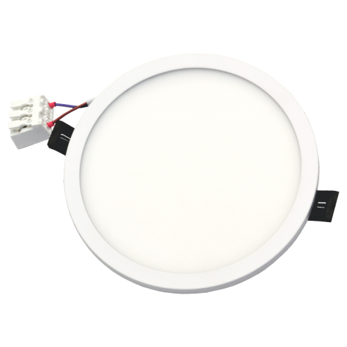 16W round, recessed LED panel SPLIT