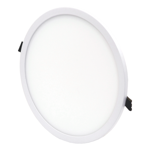 30W round, recessed LED panel SPLIT