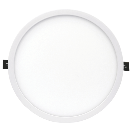 30W round, recessed LED panel SPLIT