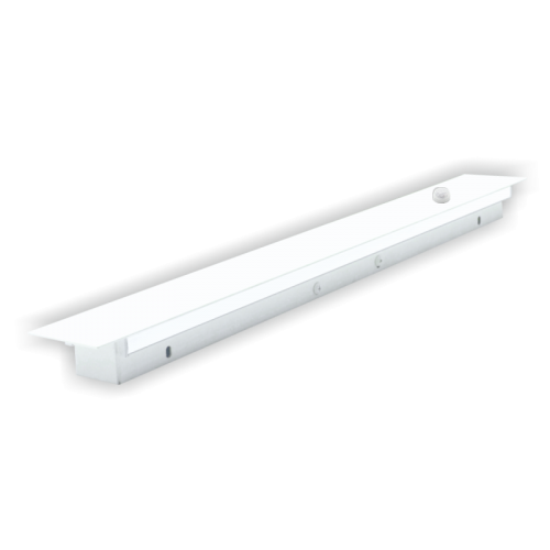 45W baltas linijinis LED šviestuvas su PIR judesio davikliu TAMNA_SENS
