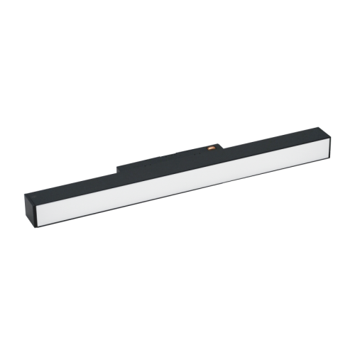 12W juodas linijinis LED šviestuvas TAMPA